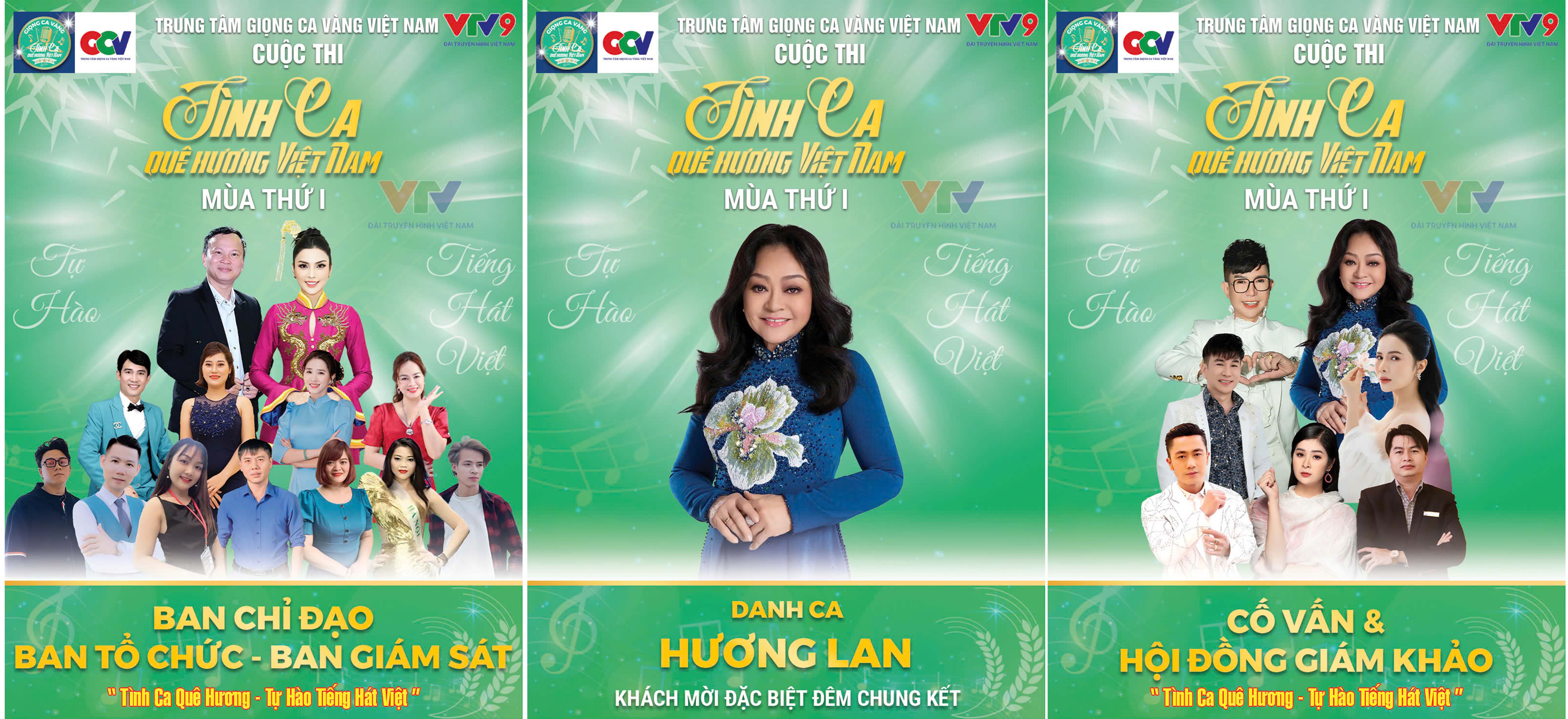 Chung kết xếp hạng Giọng ca vàng Tình ca quê hương mùa thứ nhất